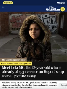 Meet Lela MC, the 12-year-old who is already a big presence on Bogotá's rapscene