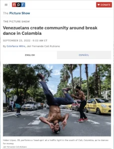 Venezuelans Create Community Around Break-Dance in Colombia
